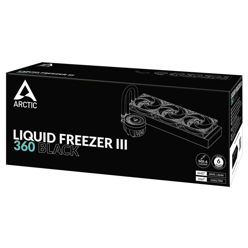 Охладител за процесор Arctic Liquid Freezer III 360 Black - Image 6