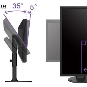 Монитор EIZO ColorEdge CG2700X, IPS, 27 inch, Wide, UHD, DP, USB-C, HDMI, USB хъб, Черен - Image 7