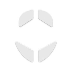 Аксесоар крачета за мишка Glorious Model O/O- G-Skates, PTFE, White - Image 2
