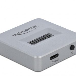 Докинг станция Delock, За M.2 NVMe PCIe SSD, USB-C 3.2 Gen 2