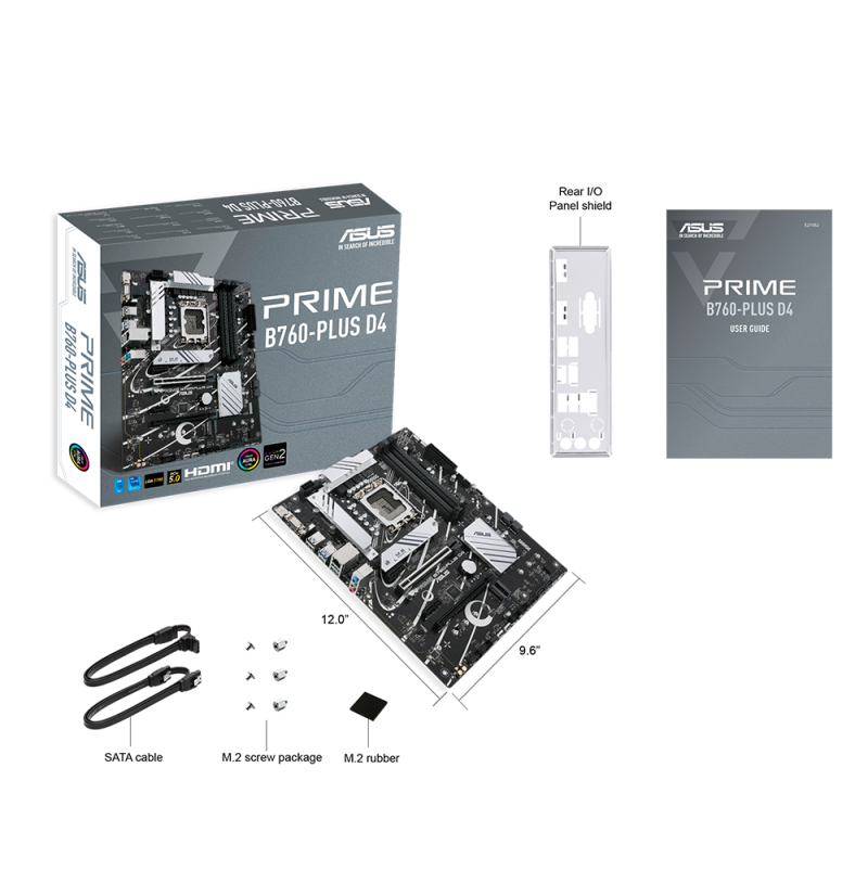 Дънна платка ASUS PRIME B760-PLUS D4, LGA 1700, ATX - Image 5