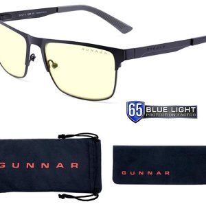 Геймърски очила GUNNAR Pendleton Slate, Amber, Черен - Image 4