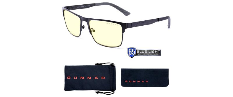 Геймърски очила GUNNAR Pendleton Slate, Amber, Черен - Image 4