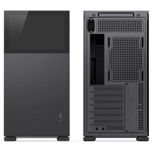 Кутия Jonsbo D41 Screen TG, mATX, Черна - Image 4