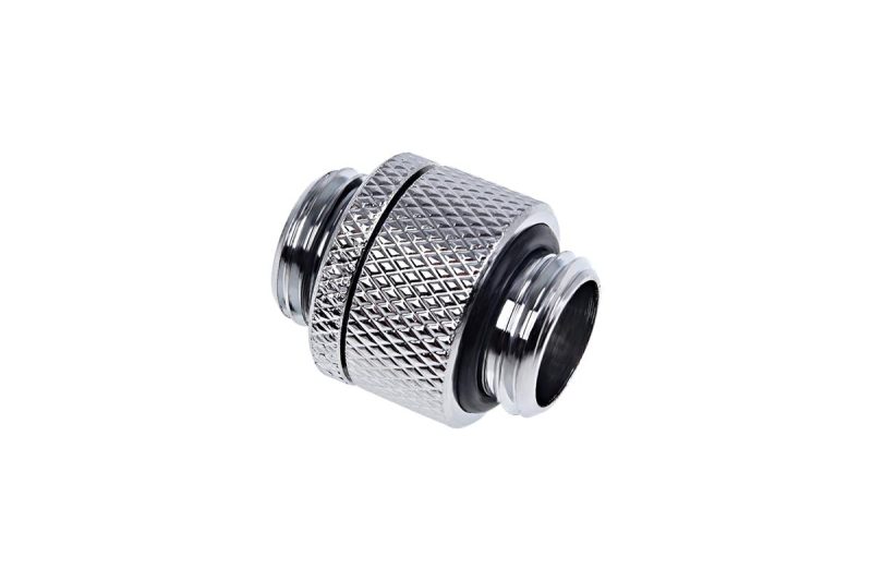 Адаптер съединител с външна резба Alphacool, Въртящ се, G1/4, Сребрист - Image 2