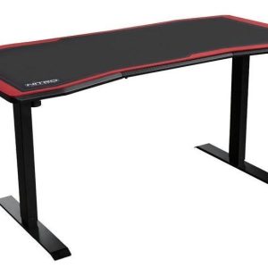 Геймърско бюро Nitro Concepts D16E, Carbon Red, Електрическо управление на височина