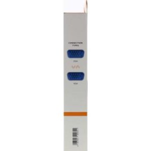 Кабел за монитор HAMA 200707, VGA мъжко - VGA мъжко, 1.50 м, Екраниран, Черен - Image 3