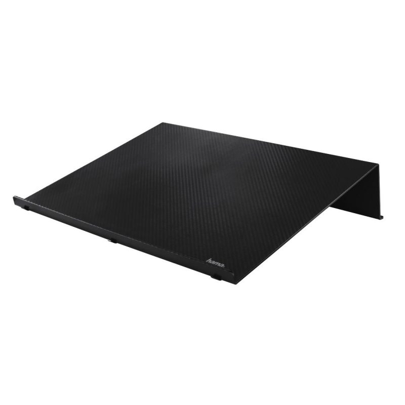 Поставка за преносим компютър Hama carbon look, 18,4", черен - Image 2
