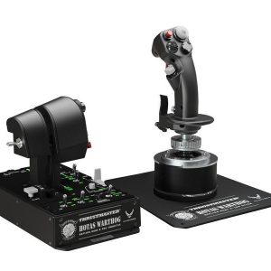 Джойстик и контролен панел,  авиосимулатор Thrustmaster HOTAS Warthog  за PC, Черен