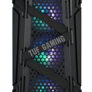 Кутия ASUS TUF Gaming GT301, Mid-Tower, Aura Sync ARGB, Черна - Image 4
