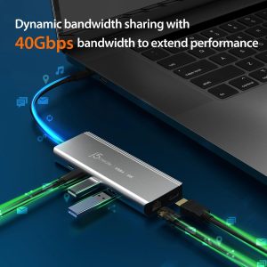 Докинг станция j5create JCD403, USB4, Multi-port хъб, Gigabit Ethernet - Image 5