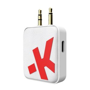 Аудио адаптер Skross, 3.5 mm жак към Bluetooth, Бял - Image 3