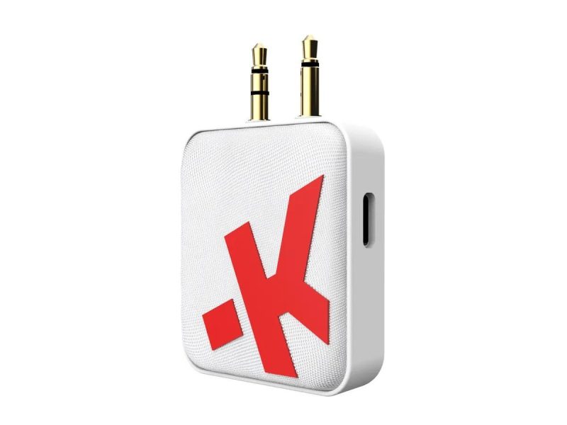 Аудио адаптер Skross, 3.5 mm жак към Bluetooth, Бял - Image 3