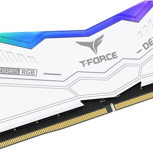 Памет Team Group T-Force Delta RGB White DDR5 32GB (2x16GB) 6000MHz CL38 - Image 3
