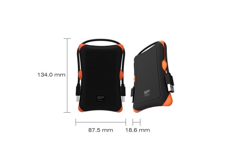 Външен хард диск SILICON POWER Armor A30, 2.5", 1TB - Image 2