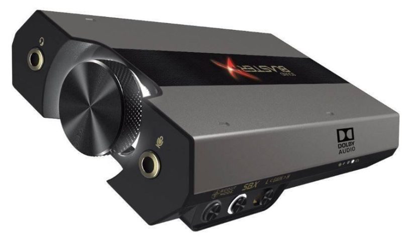 Звукова карта Creative Sound BlasterX G6, 7.1, Външна, USB, Xamp Headphone PS4, Xbox One, Nintendo Switch, and PC - Image 4
