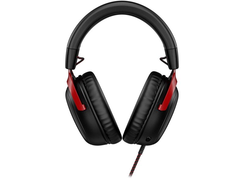 Геймърски слушалки HyperX Cloud III, Микрофон, Черно/Червено - Image 2