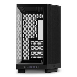 Кутия NZXT H6 Flow Matte Black - Middle Tower - Image 3