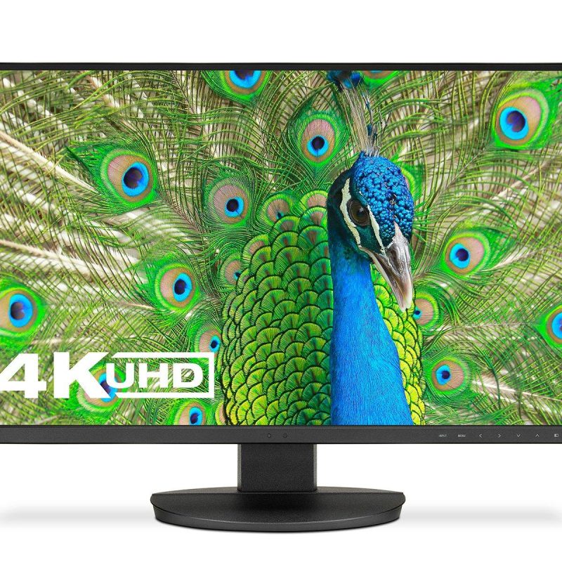 Монитор NEC MultiSync EA271U LCD 27", IPS, 3840 x 2160, DisplayPort, HDMI, USB-C, USB 3.1, Черен