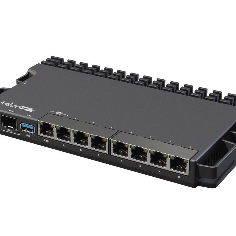 Рутер MikroTik RB5009UG+S+IN, CPU 1.4GHz, 1GB, 7x10/100/1000, 1xSFP, USB 3.0