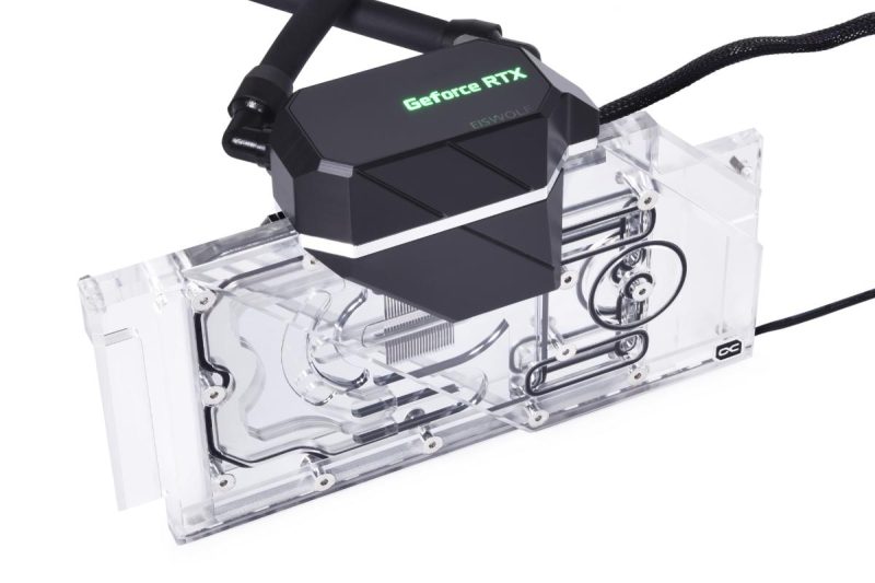 Система с водно охлаждане Alphacool Eiswolf 2 AIO - 360mm RTX 3080/3090 TUF with Backplate - Image 5