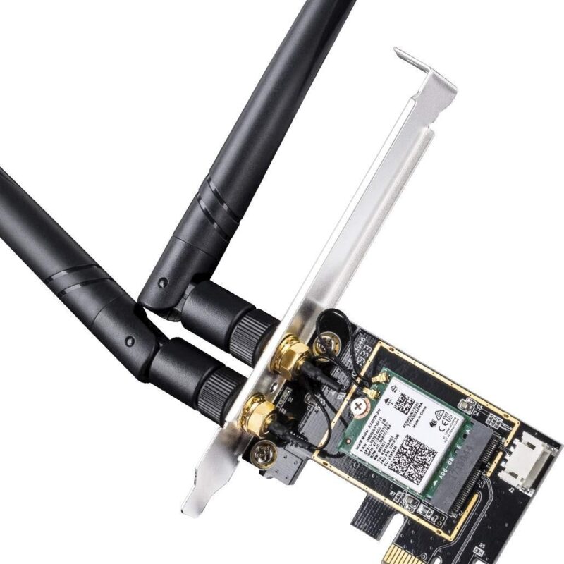 Мрежова карта Cudy WE3000, WiFi 6, PCIe, 2.4/5 GHz, 574 - 2402 Mbps