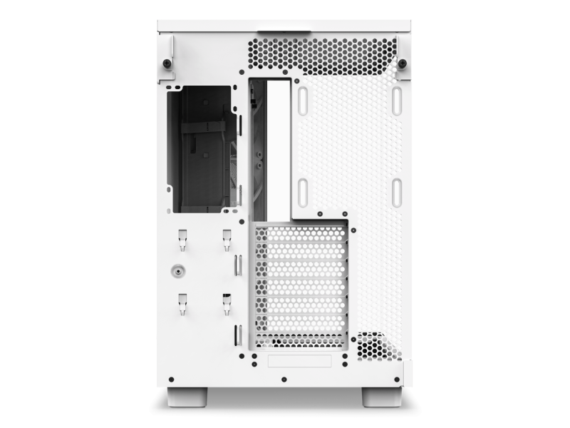 Кутия NZXT H6 Flow RGB Matte White - Middle Tower - Image 11