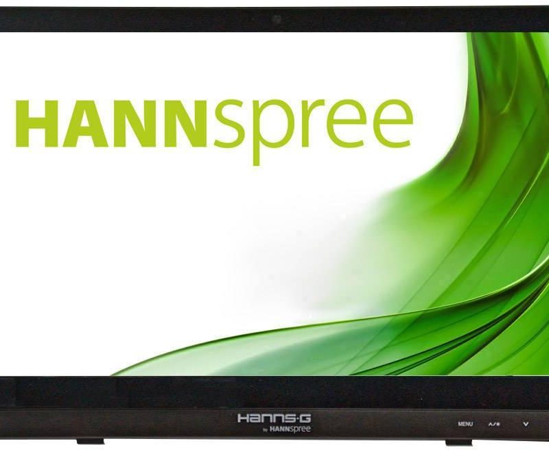 Тъч монитор HANNSPREE HT 161 HNB, TFT, 15.6 inch, Whide, HD Ready, D-Sub, HDMI, 10 Point Touch, Черен