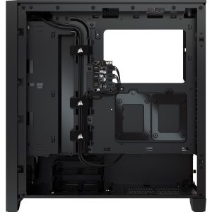 Кутия Corsair iCUE 4000X RGB Mid Tower, Tempered Glass, Черна - Image 5