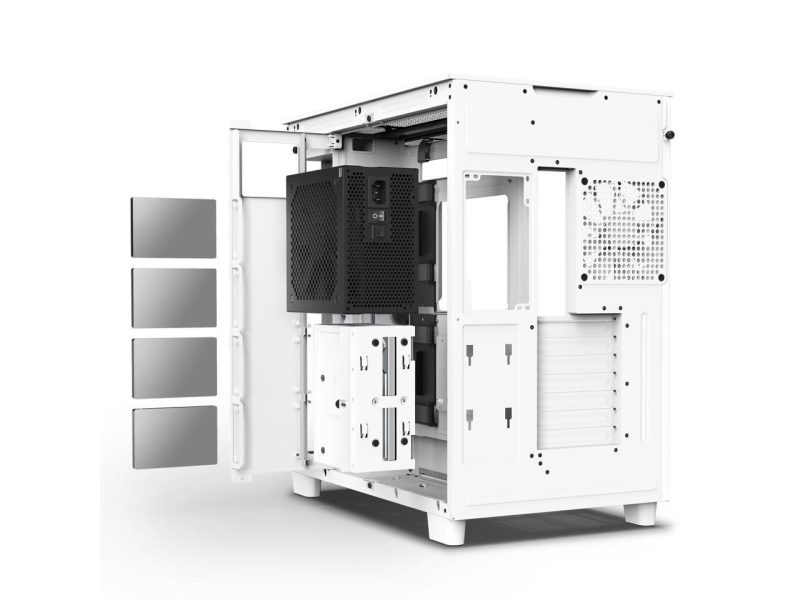 Кутия NZXT H9 Flow Matte White - Image 11
