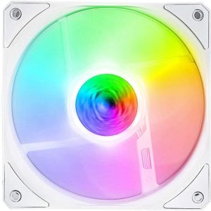 Вентилатор Cooler Master SickleFlow 120 ARGB White Edition 3in1 - Image 4
