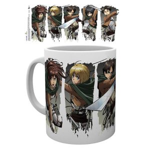 Чаша ABYSTYLE ATTACK ON TITAN Character Montage - Image 2