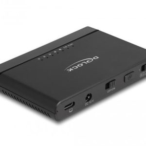 Конвертор Delock, USB-C - 1 x M.2 NVMe SSD + 1 x SATA SSD / HDD, Функция клониране