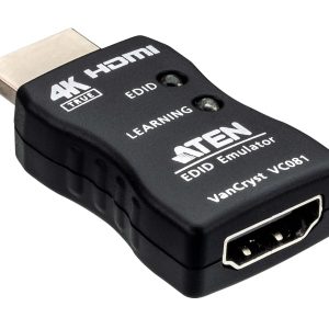 ЕDID емулатор адаптер ATEN VC081A, HDMI, 4K, Черен - Image 3