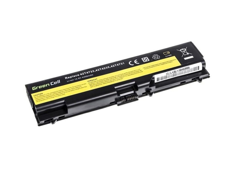Батерия  за лаптоп GREEN CELL, IBM Lenovo ThinkPad L430 L530 T430 T530 W530 42T4790, 10.8V, 4400mAh - Image 2