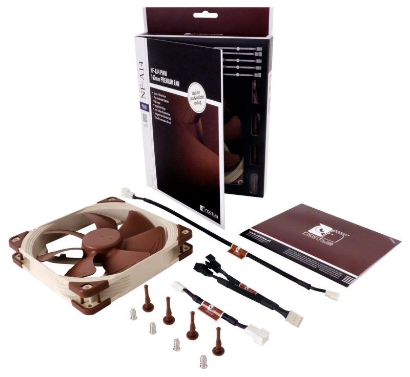Вентилатор Noctua NF-A14 PWM, 140mm - Image 5