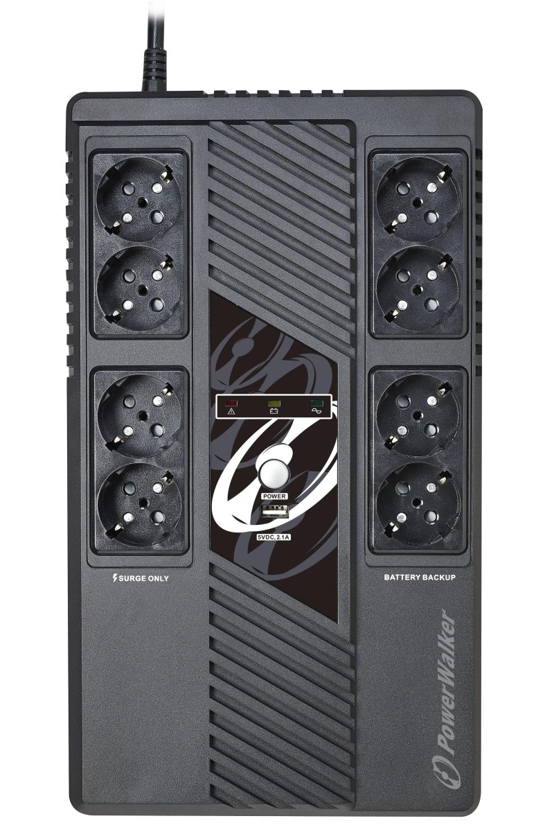 UPS POWERWALKER VI 1000 MS, 1000 VA Line Interactive - Image 2