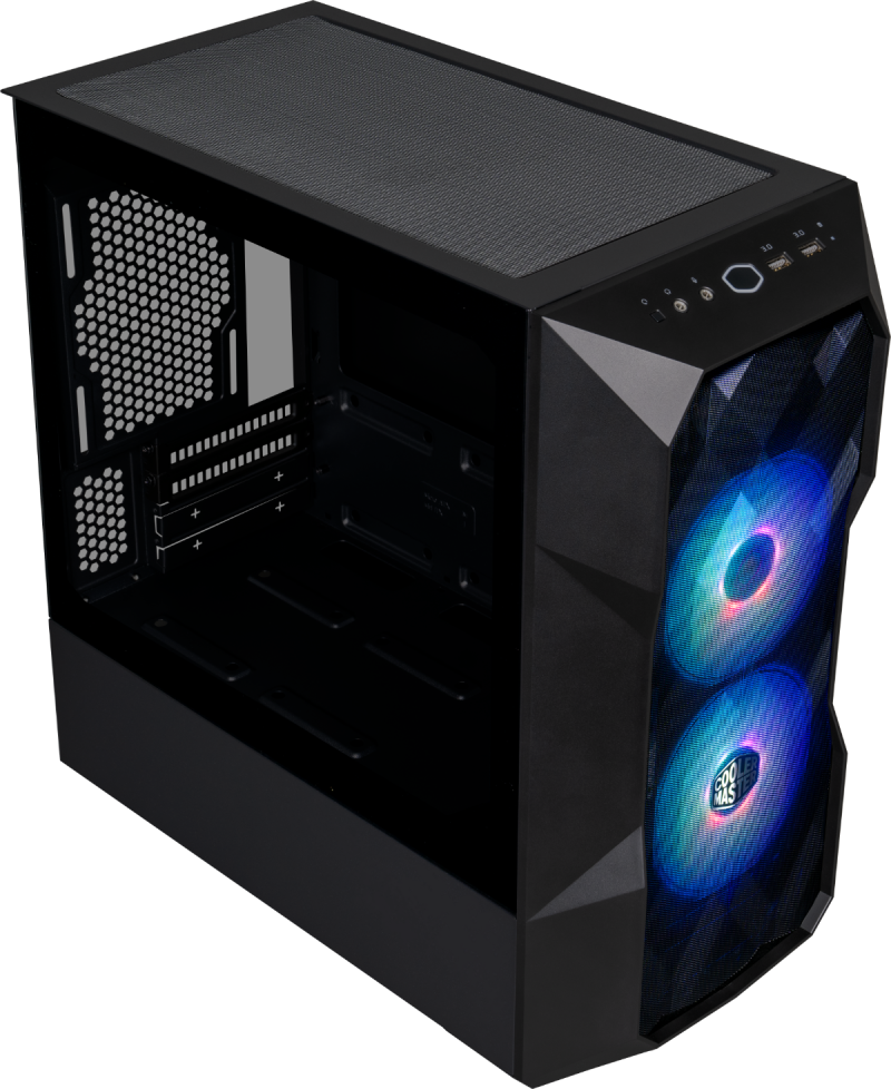 Кутия Cooler Master MasterBox TD300 Mesh, Черна - Image 5