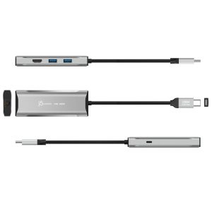 Докинг станция j5create JCD392 100W, USB-C, 10Gbps, 4K60 - Image 6