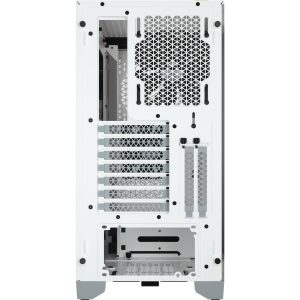 Кутия Corsair iCUE 4000X RGB Mid Tower, Tempered Glass, Бяла - Image 6