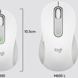 Безжична Мишка Logitech Signature M650 for Business, Бяла - Image 4