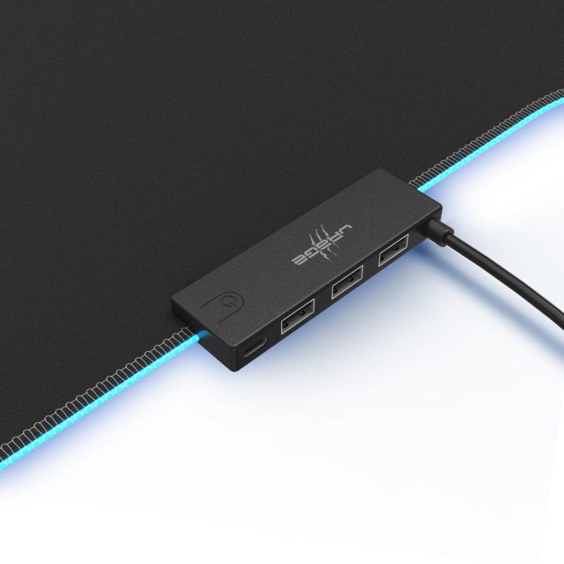 Геймърски пад Hama uRage Lethality 450 Illuminated, USB hub, Черен - Image 5
