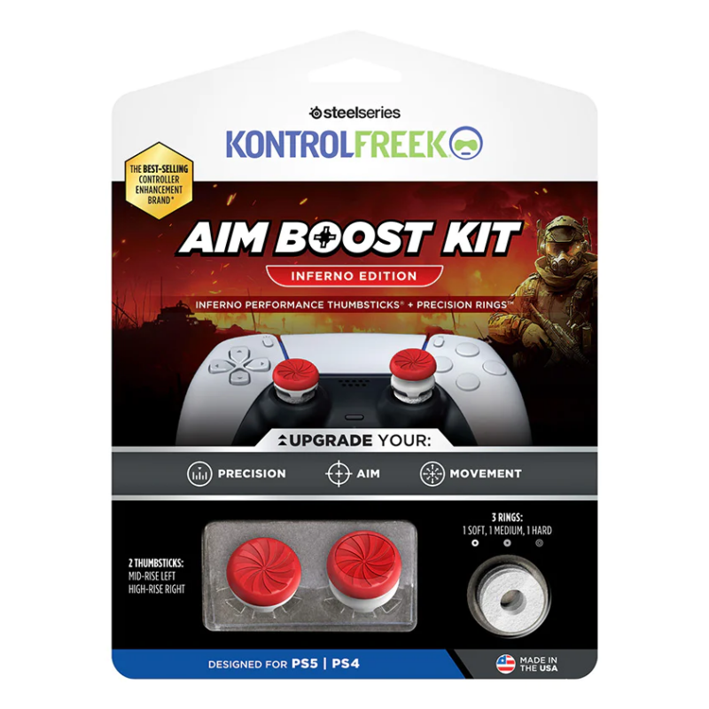 Аксесоар KontrolFreek Aim Boost Kit Inferno Edition PS5 DualSense