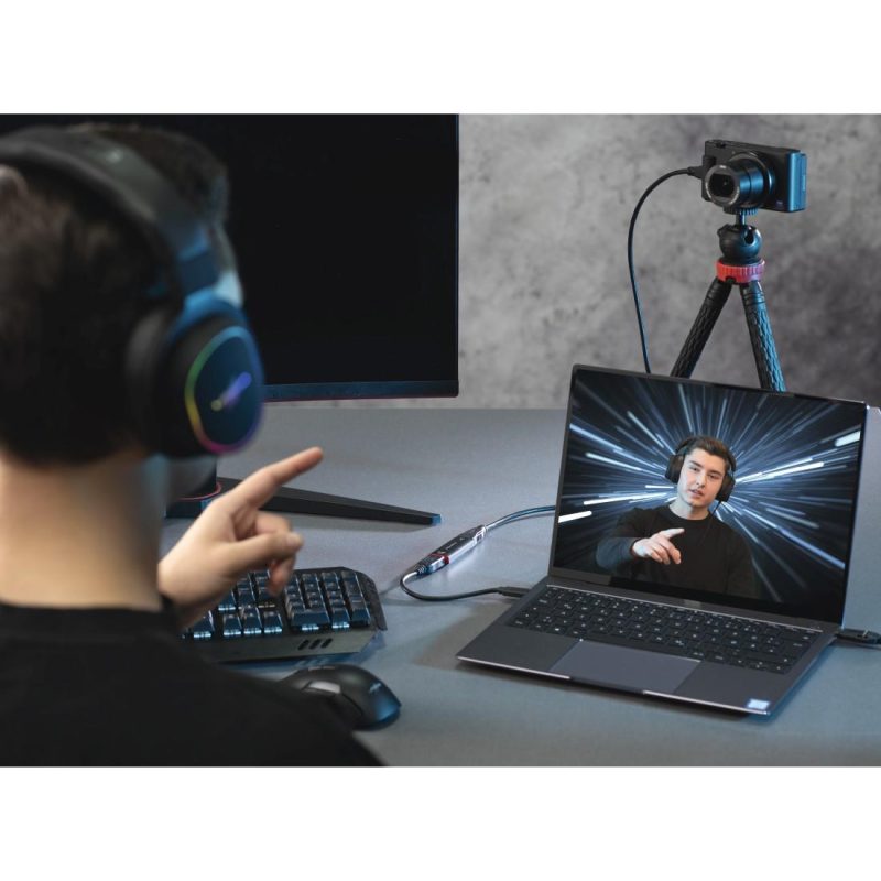 Video Recording стик HAMA 74257, HDMI женско - USB мъжко, 4К,  Черен - Image 6