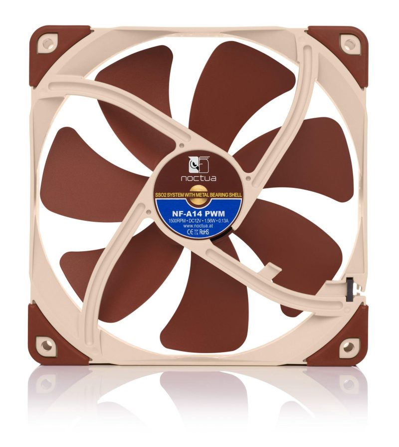 Вентилатор Noctua NF-A14 PWM, 140mm - Image 3