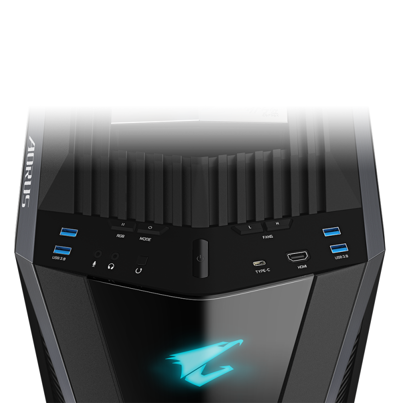 Кутия Gigabyte Aorus AC700G RGB Fusion 2.0 Full Tower - Image 6