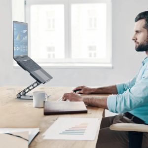 Поставка за лаптоп j5create JTS127, Регулируема, до 16", Алуминиева - Image 5