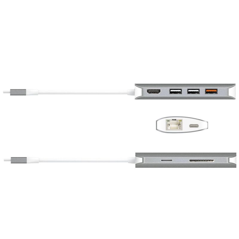 Докинг станция j5create Multi-Port JCD383, USB, HDMI, Ethernet, SD, microSD - Image 3