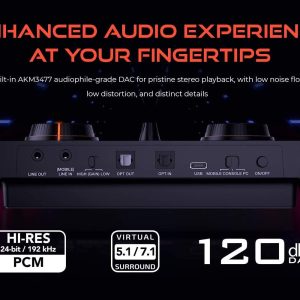 Външна звукова карта Creative Sound Blaster GC7, USB-C, Super X-FI, PC, Mac, PS 4/5, Xbox, Nintendo Switch - Image 3