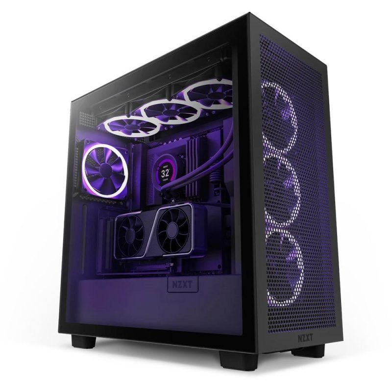Брекет и кабел NZXT H7 Vertical GPU Mounting Kit, за вертикален монтаж на видео карта, Черен - Image 5